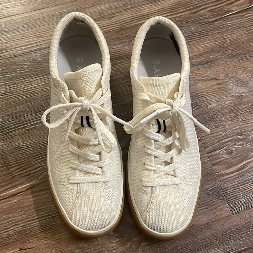 Rothy sneakers, Bone size 7